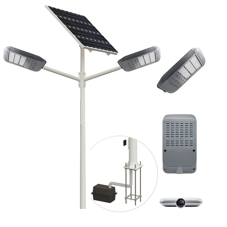 Outdoor Waterproof Solar Power LED Street Light Head