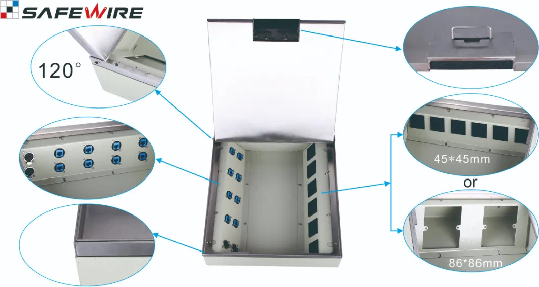 Recessed Fush Mounted Floor Box with SAA Duplex Switch Socket